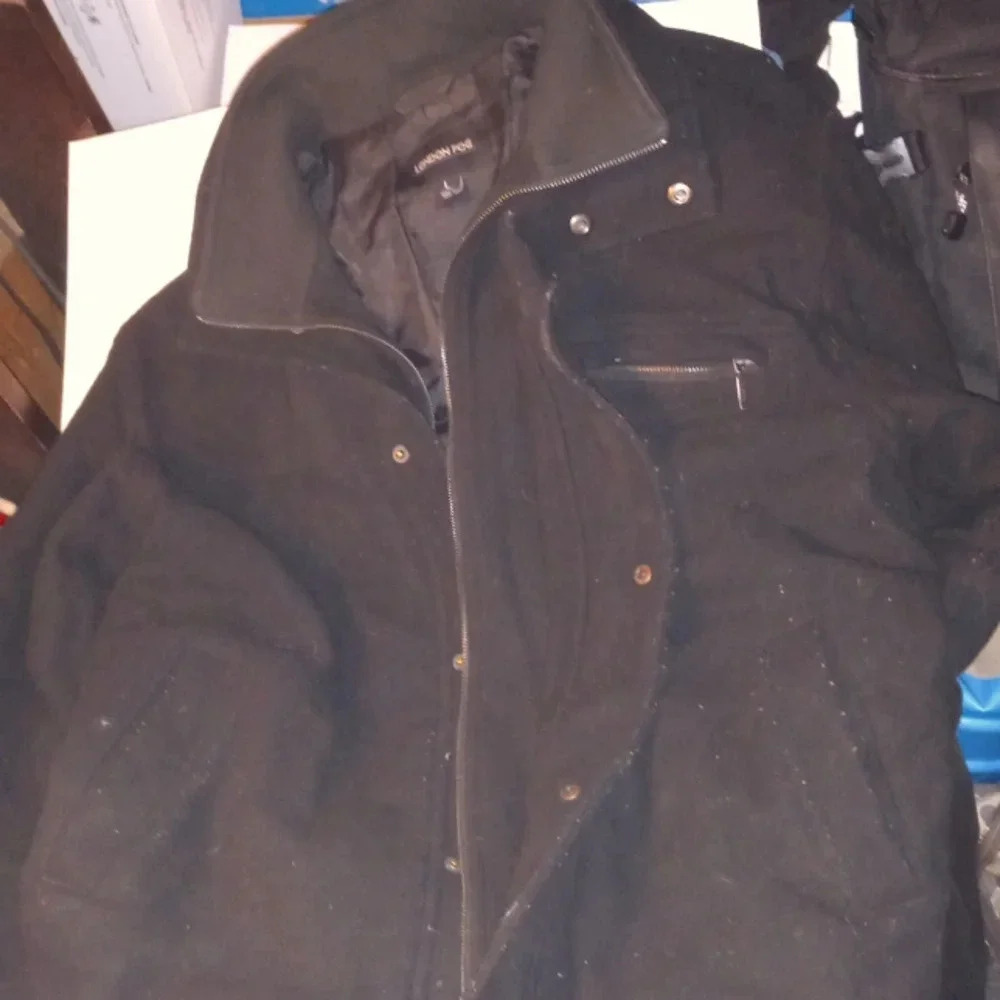 Mens Wool London Fog Jacket LG
